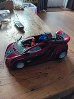 Spydermanmobiel + spyderman motor,  met schietpen, Kinderen en Baby's, Speelgoed | Speelgoedvoertuigen, Ophalen of Verzenden, Zo goed als nieuw