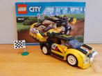 Lego city rallyauto 60113, Complete set, Ophalen of Verzenden, Lego, Zo goed als nieuw