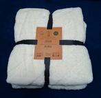 Dutch Decor - LESLIE - plaid / deken 150x200 cm  Wit. Nieuw, Ophalen of Verzenden, Nieuw