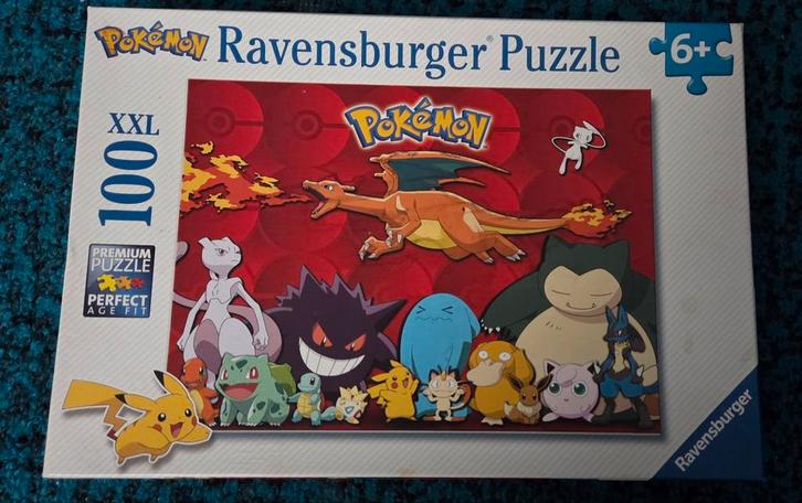 Pokémon Ravensburger XXL Puzzle - 100 stukjes, Kinderen en Baby's, Speelgoed | Kinderpuzzels, Ophalen