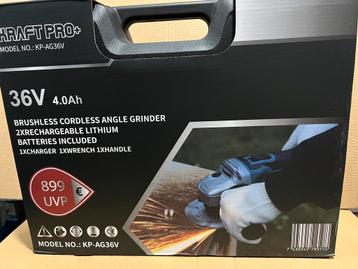 Partijhandel 5 x slijptol met 2 accu 4.0ah 36v partij handel beschikbaar voor biedingen
