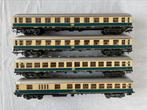 Lima DB set van 4 TEE/sneltrein rijtuigen, Gelijkstroom, Wagon, Ophalen of Verzenden, Analoog