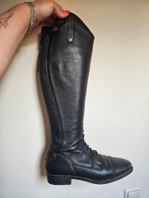 HKM leren paardrijlaarzen maat 41, Dieren en Toebehoren, Paardrijkleding, Zo goed als nieuw, Schoeisel, Dressuur, Ophalen