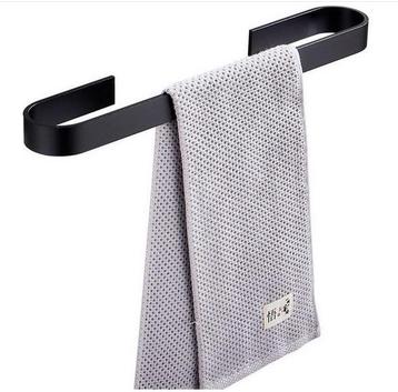 Handdoekstang - zelfklevend - 45CM - Zwart beschikbaar voor biedingen