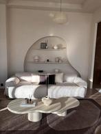 Sofacompany bank Greta Beige 3 zitsbank, Ophalen, 250 tot 300 cm, Gebruikt, 100 tot 125 cm