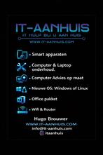 ICT hulp bij u aan huis., Ophalen, Nieuw