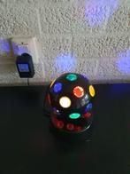 DISCOBOL OP STROOM, Disco bol, Kunststof, Gebruikt, Ophalen of Verzenden