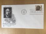 FDC 1966 VS Roosevelt, Postzegels en Munten, Onbeschreven, Ophalen of Verzenden, Rest van de wereld