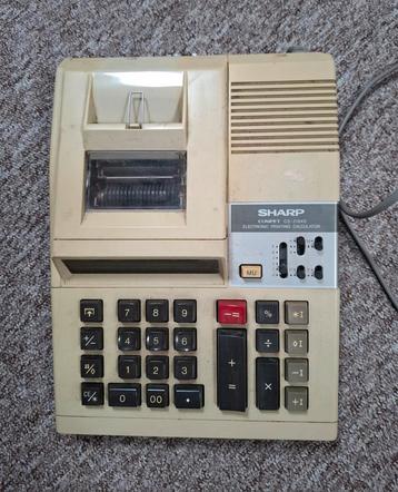 Vintage Sharp Compet CS-2184S Rekenmachine beschikbaar voor biedingen