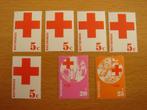 NVPH 1015, 1016 en 1017 Rode Kruis 7x, Ophalen of Verzenden, Na 1940, Postfris