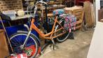 Gazelle bloom fiets frame 50 met wat werk oranje, Fietsen en Brommers, Fietsen | Dames | Omafietsen, Gebruikt, Gazelle, ?, 50 tot 53 cm