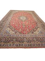 Groot Perzisch Tapijt Kashan400x300 wollen vloerkleed Iran, 1185VB, Info@rugsandcarpets.nl, Crème, De Handelmaatschappij