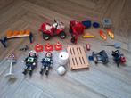 Playmobil city brandweer-bouwwerkzaamheden, Ophalen of Verzenden, Zo goed als nieuw, Complete set