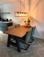 Eettafel, Ophalen, 50 tot 100 cm, Zo goed als nieuw, Vijf personen of meer