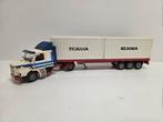 Tekno Scania 142 Torpedo containeroplegger demo, Hobby en Vrije tijd, ., Zo goed als nieuw, Ophalen of Verzenden, Tekno