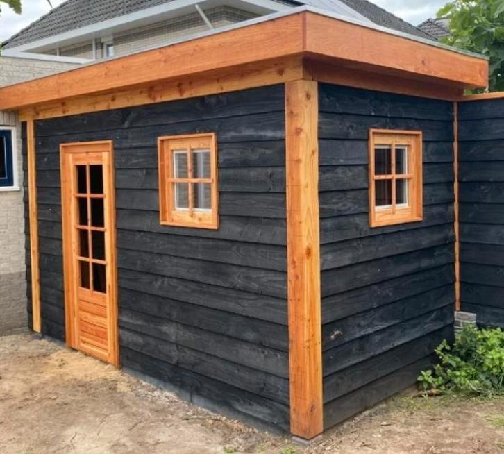 Schuren/bergingen voor scherpe prijzen zie omschrijving!, Tuin en Terras, Tuinhuizen, Zo goed als nieuw, 500 cm of meer, 3 ramen of meer