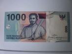 Indonesië -  1000 Rupiah - bankbiljet, Postzegels en Munten, Verzenden, Zuidoost-Azië, Los biljet