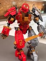 LEGO ninjago vuursteen mech 71720, Ophalen of Verzenden, Gebruikt