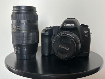 Canon 5D Mark || set Body+ Canon 50 mm f /1.4 beschikbaar voor biedingen