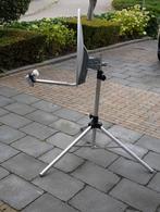 Schotelantenne met statief en LNB en opbergtas, Caravans en Kamperen, Ophalen, Gebruikt