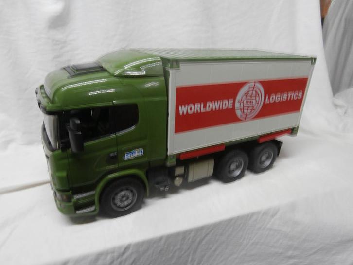 Bruder WWL transsport en accessoires, Kinderen en Baby's, Speelgoed | Speelgoedvoertuigen, Zo goed als nieuw, Ophalen