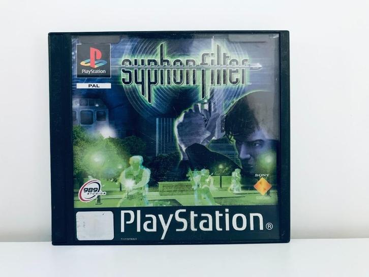 PS1 - Syphon Filter (Compleet), Spelcomputers en Games, Games | Sony PlayStation 1, Zo goed als nieuw, Shooter, 1 speler, Vanaf 18 jaar