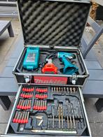Makita Boor- en Schroefmachine met Accessoires, Doe-het-zelf en Verbouw, Gereedschap | Boormachines, Gebruikt, Variabele snelheid