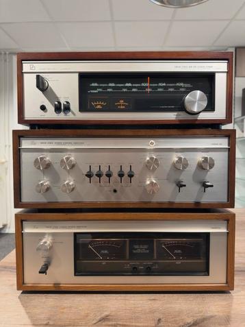 Luxman 150,350 en 550 stereo set zeer goed. beschikbaar voor biedingen