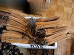 60 Houten vintage kledinghangers verschillende modellen, Ophalen, Gebruikt, Hout