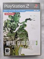 METAL GEAR SOLID 3 snake eater, Spelcomputers en Games, Games | Sony PlayStation 2, Avontuur en Actie, 2 spelers, Gebruikt, Ophalen of Verzenden