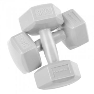 Dumbbell Set - 3 KG - Grijs - Oefengewichten beschikbaar voor biedingen