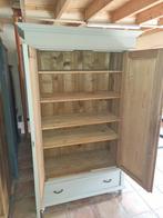 Brocante Grenen Kast Vintage in de Krijtverf, Ophalen
