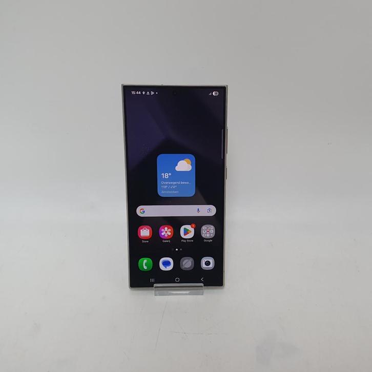 Samsung Galaxy S24 Ultra 256GB Titanium Gray in Nette Staat, Telecommunicatie, Mobiele telefoons | Hoesjes en Frontjes | Samsung