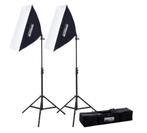 Fovitec 2 x 51x71cm 85w Softbox Studio video/foto lampen, Ophalen of Verzenden, Nieuw, Overige typen