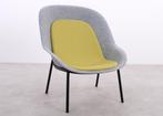 De Vorm | Nook | Fauteuil | Lichtgrijs/geel, Metaal, 75 tot 100 cm, Ophalen of Verzenden, Zo goed als nieuw