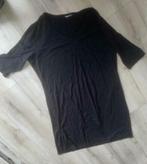 Lange zwarte jurk jurkje zwart 52 54 ?, Kleding | Dames, Grote Maten, Verzenden, Zo goed als nieuw, Zwart, Jurk