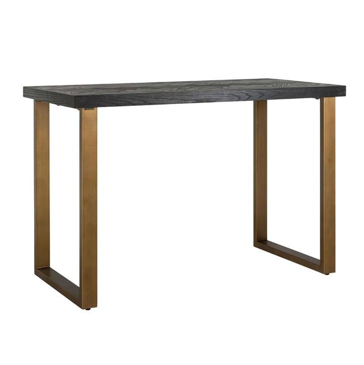 Richmond Interiors Bartafel Blackbone Eikenhout en Staal, Huis en Inrichting, Barren, Zo goed als nieuw, Ophalen of Verzenden