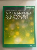 Applied statistics and probability for engineers, Boeken, Ophalen of Verzenden, Zo goed als nieuw