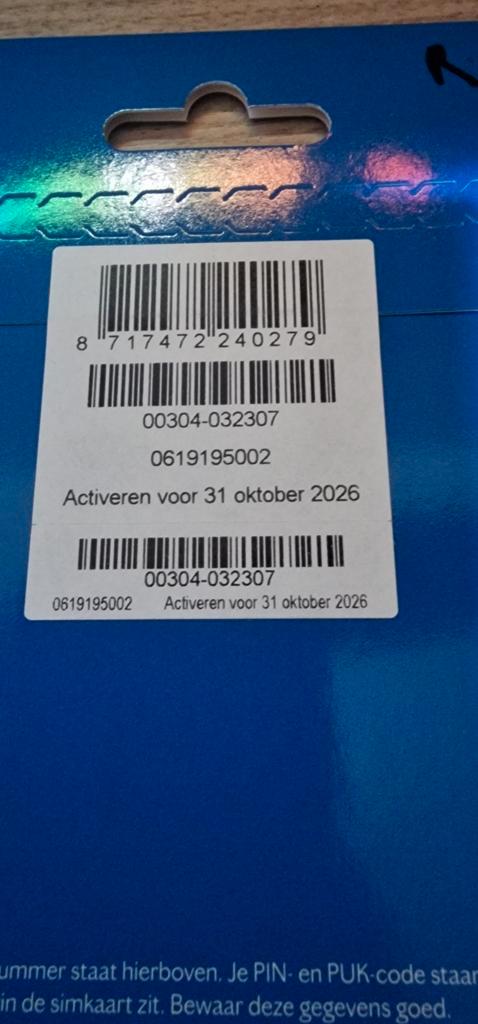 Makkelijke dikke Lebara nummer; 06 19 19 5002, Telecommunicatie, Prepaidkaarten en Simkaarten, Nieuw, Overige providers, Ophalen of Verzenden