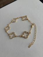 Armbandje, Ophalen of Verzenden, Nieuw, Goud, Met strass