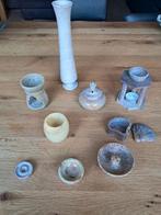 Speksteen natuursteen vaas wierook brander houder schaaltje, Huis en Inrichting, Ophalen of Verzenden, Zo goed als nieuw