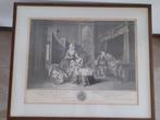 Ingelijste gravure Hollandse kraamkamer, Ophalen