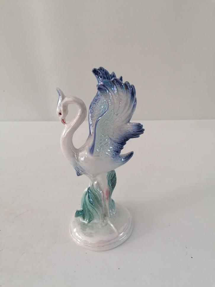 JEMA HOLLAND  keramiek beeldje van een vogel 22 cm, Antiek en Kunst, Antiek | Keramiek en Aardewerk, Verzenden