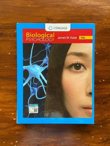 Biological Psychology - James W. Kalat - 13e editie beschikbaar voor biedingen