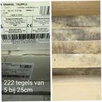 Restant wandtegels 5 x25cm, Overige materialen, Overige typen, Nieuw, Minder dan 50 cm