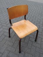 Stoel uit schoolklas Zweeds, Ophalen, Gebruikt, Eén, Metaal