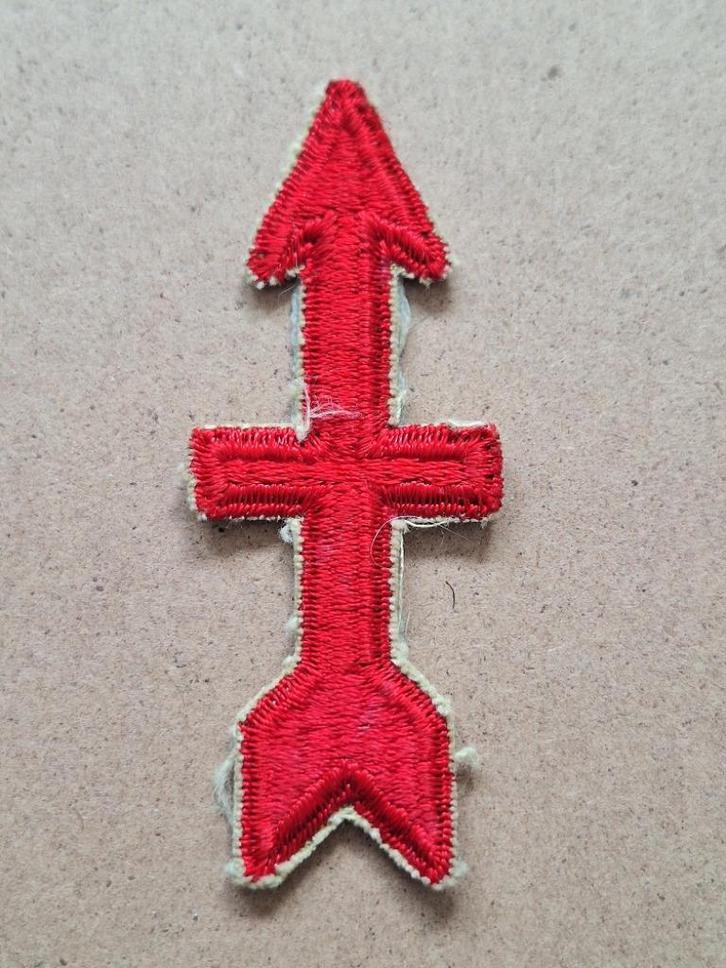 WWII US 32nd Infantry Division patch, Verzamelen, Militaria | Tweede Wereldoorlog, Embleem of Badge, Amerika, Verzenden