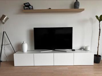 IKEA Besta TV Dressoir Wit 240x42x38 - afbeelding 1