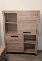 Tv meubel kast Finn licht Eikenkleur (set van 2 kasten), Ophalen, 25 tot 50 cm, Minder dan 100 cm