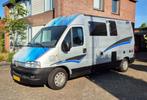 Pössl 2WIN buscamper Peugeot Boxer 244L 2.8HDi 2004 nwe APK, Caravans en Kamperen, Campers, Pössl, Bus-model, Diesel, Tot en met 3